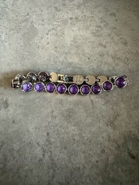 Touchstone Crystal Ice Bracelet - Purple